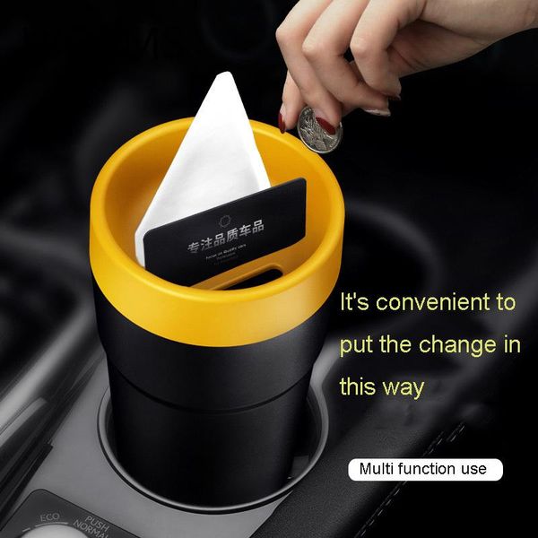 

car organizer four in one trash can multi function coin storage bin carton seat