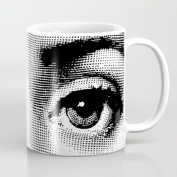 

mugs lina cavalieri - right eye coffee mug