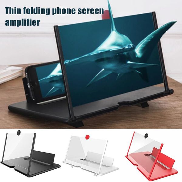 

thin foldable mobile phone screen hd folding stand bracket for home lfx-ing cell mounts & holders