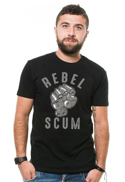 

rebel scum t-shirt popular culture movie t-shirt rebel t-shirt, White;black