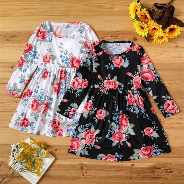 

toddler girl floral dress 210528, Red;yellow