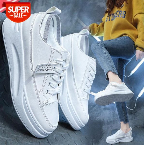 

little white shoes women korean women's student casual platform sneakers #bz1c