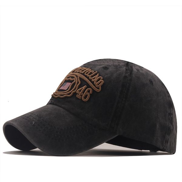 

ball cap hat american flag embroidery 1846 washed baseball cotton outdoor leisure sports, Blue;gray