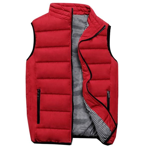 

men's vests standself brand mens jacket stylish 2021 men vest fashion casual coat autumn warm sleeveless winter waistcoat, Black;white