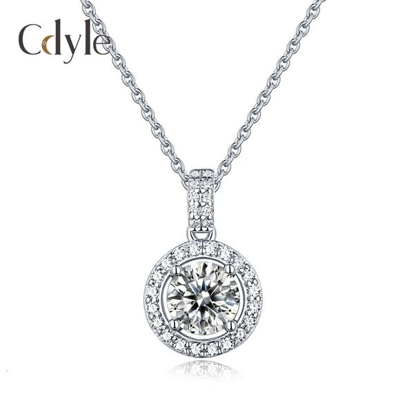 

necklace mo sang diamond creative gift for girlfriend girl friend wife practical romantic half, Silver