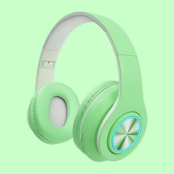 

hubs cross-border spot heavy bass b39 wireless headset bluetooth folding card mobile phone computer game