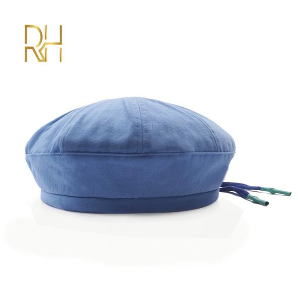 

berets 2021 fashion winter autumn women's beret wool suede elegant hat for girl knitted warm solid female painter cap, Blue;gray