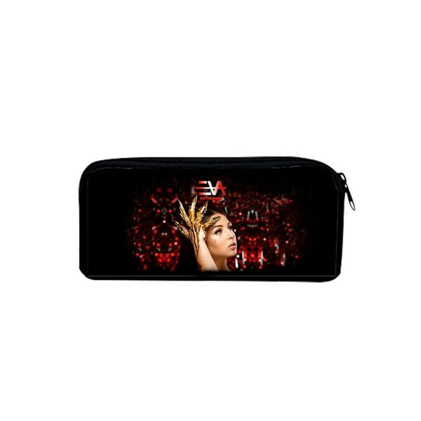 

cosmetic bags & cases eva queen 3d print boy girl pencil box child stationery storage bag simple student pen