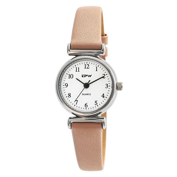 

wristwatches waterproof small simple women dress watches retro leather female clock brand women's fashion mini design, Slivery;brown