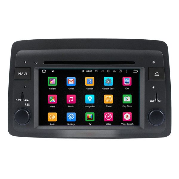 6.2 inç Araba DVD Stereo Dokunmatik Ekran Multimedya Sistemi Internet Android 2004-2012 Fiat Panda için Navigatior