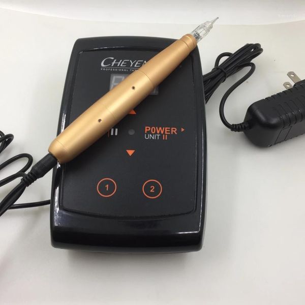 

dermografo microblading tattoo machine pen dermograph permanent makeup easy click powerful eyebrow lip guns kits1