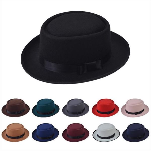 

Fedora Hat Men Solid Wide Brim Hats Summer Outdoor Sun Fedoras Cowboy Black Jazz Mens And Caps, Blue;gray