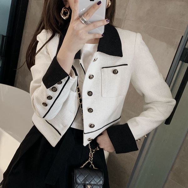 

women's jackets short women's jacket, vintage jacket long side sleeve fashion e582, Black;brown