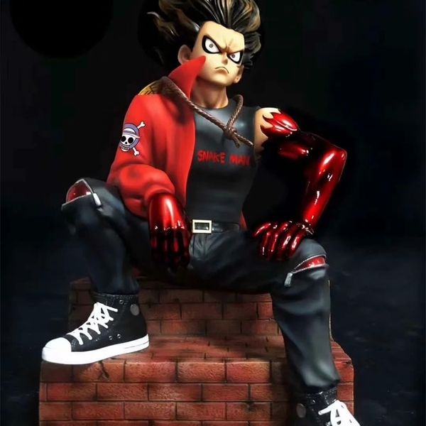 

pirate king trend sofa snake man luffy boxed hand-made doll decoration model