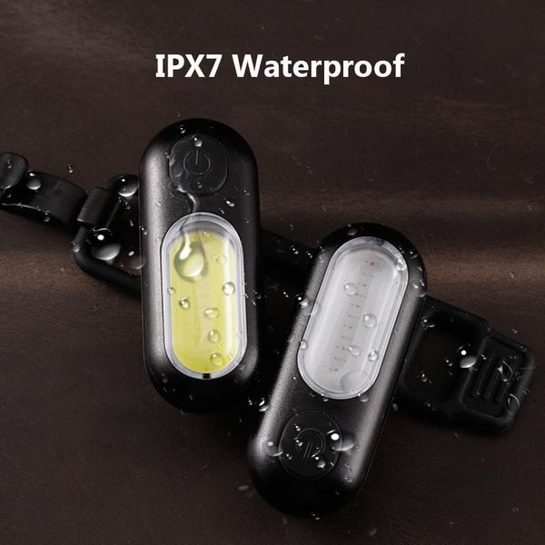

bicycle light led rear usb rechargeable multicolor accessories warning tail bike lights