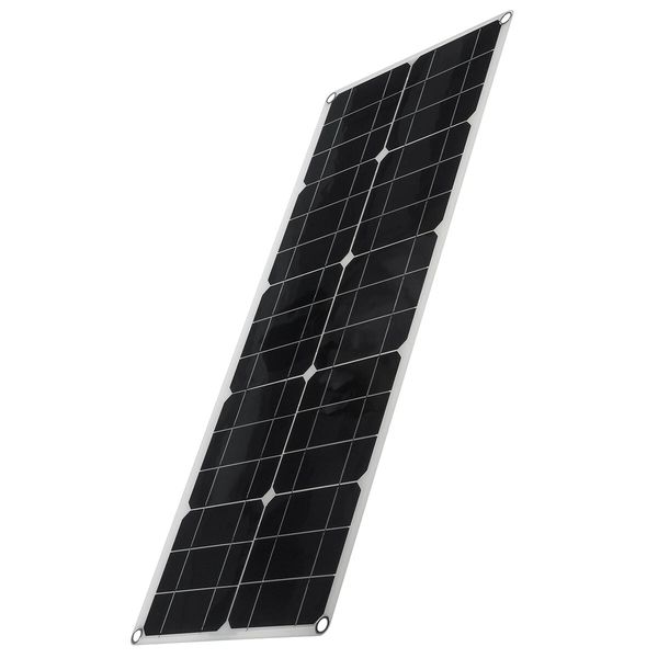 

18v flexible solar panel 150w 5v dual usb power bank kit complete with controller for outdoors boat smartphone