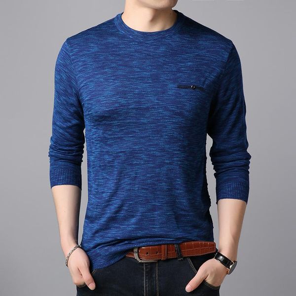 

men's sweaters men o-neck long-sleeved knitted sweater 2021 autumn winter fashion comfortable warm bottoming shirt male jke041, White;black