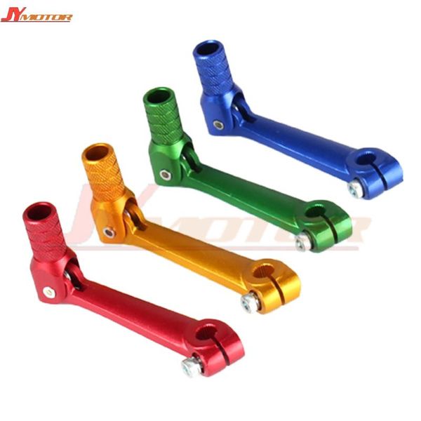 

motorcycle folding cnc aluminum gear shift lever fit for kayo t2 t4 t4l atv dirt bike pit bikes brakes