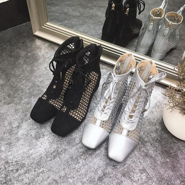 

dress shoes sandalias mujer 2021 women gladiators boots hollow fashion brand rome style chaussures femme ladies footware black