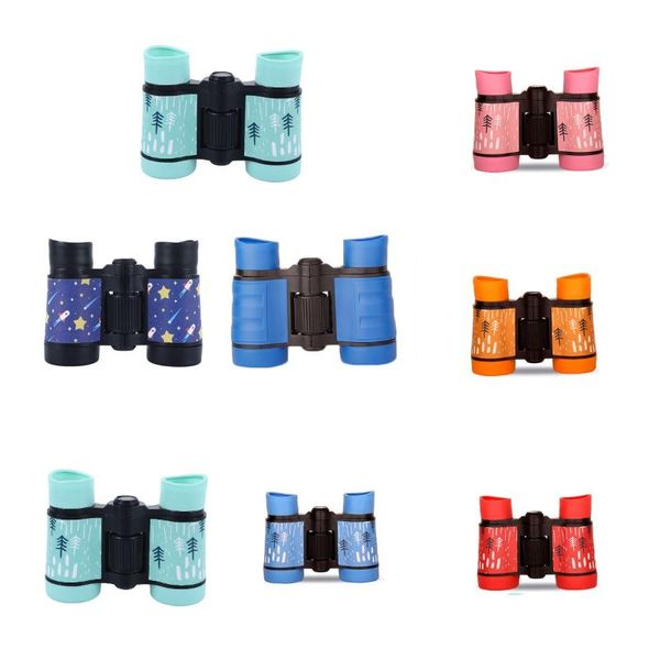 

telescope & binoculars 4x30 anti-skid portable hd children colorful binocular field glasses gifts