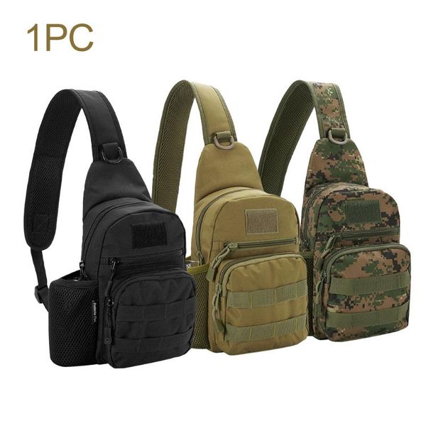 

outdoor bags backpack portable travel hunting sling camping men chest bag sports cross body shoulder with bottle holder oxford cloth