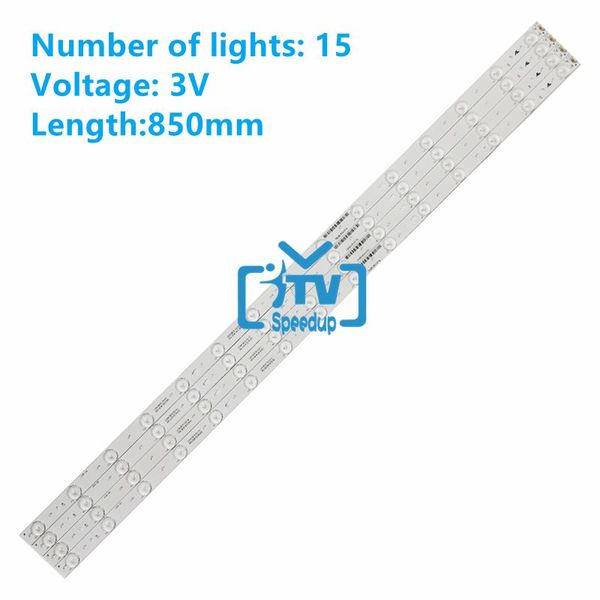 

bar lights 40pcs led backlight strip 15 lamp for le42b310g ls42h6000 le42b510f 42ce3210d led42d15-01(c) 01(a) 3034202120v lt-42c550