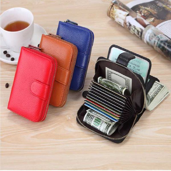 

card holders driving certificate leather case organ bag zipper litchi pattern function wallet, Brown;gray