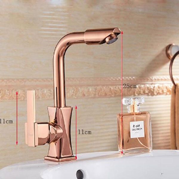 

bathroom sink faucets continental basin rose golden bibcock of cold water put the single-hole universal turn faucet
