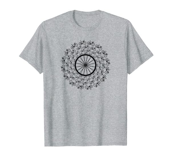 

speed bike rim shirt - racer whirl t-shirt gift idea t-shirt, White;black