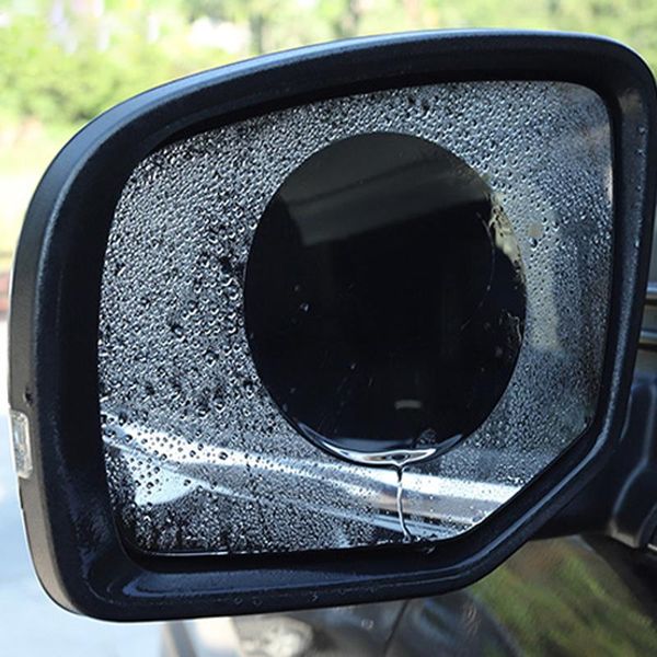 

car rear view mirror protective waterproof film for kia rio focus ix35 solaris mitsubishi asx outlander pajero sunshade