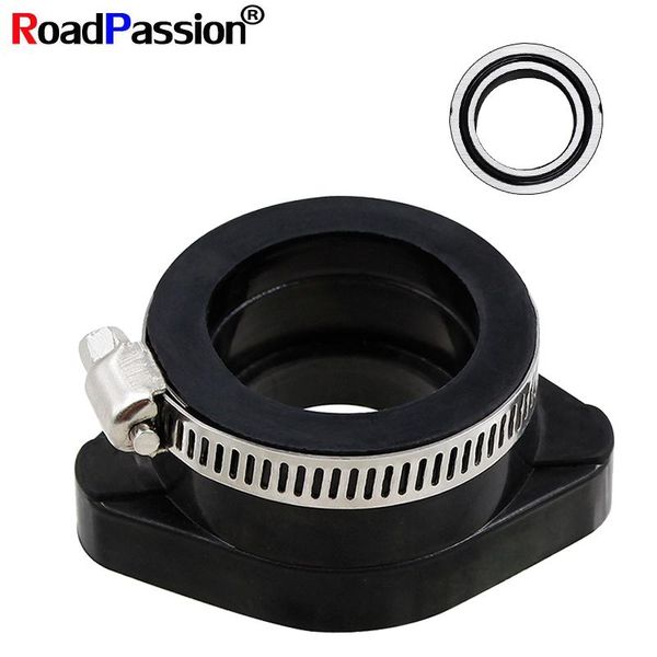 

motorcycle fuel system accessories carb flange intake adapter manifold guide for vm24 motorbike 28mm 35mm carburetor