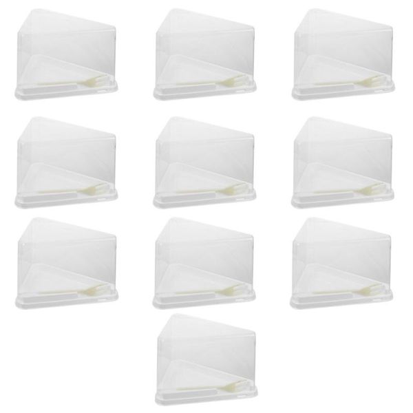 

gift wrap 10 sets mini cake box triangle dessert packing