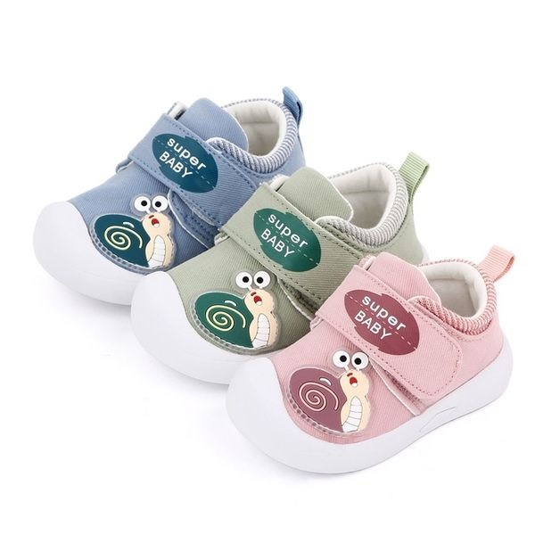 

kids sneakers causal flat newborn toddler baby girl boy shoes sports anti-skid pink blue cartoon 210317