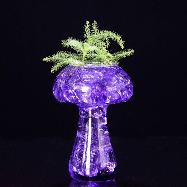 

wine glasses mushroom cocktail glass bar molecular smoke creative lb031106