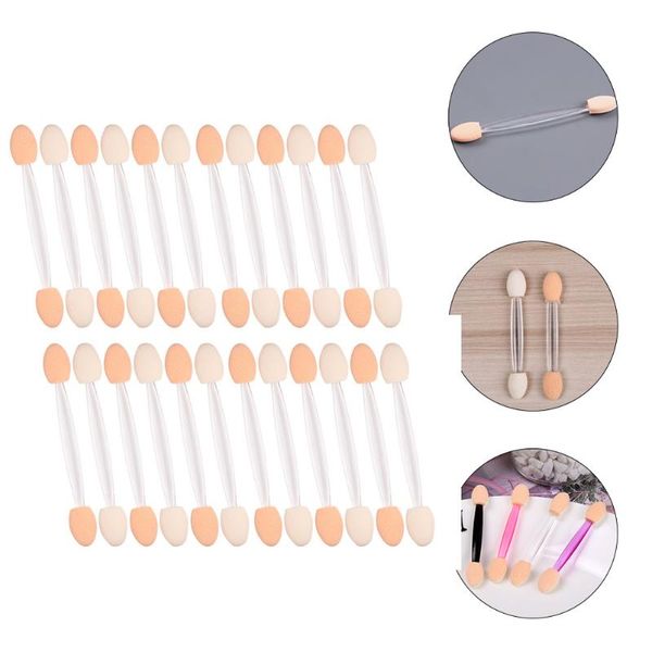 

eye shadow 50pcs dual-headed eyeshadow brush disposable makeup stick