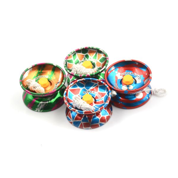 

yoyo metal alloy high speed with finger cover quality sport game toys childaren kids professional playing toy q1219