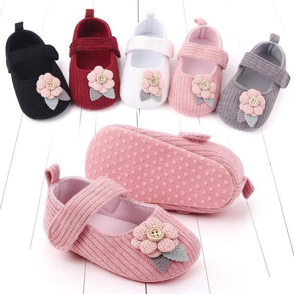 

baby girls cotton shoes retro spring autumn toddlers prewalkers infant soft bottom first walkers 0-18m
