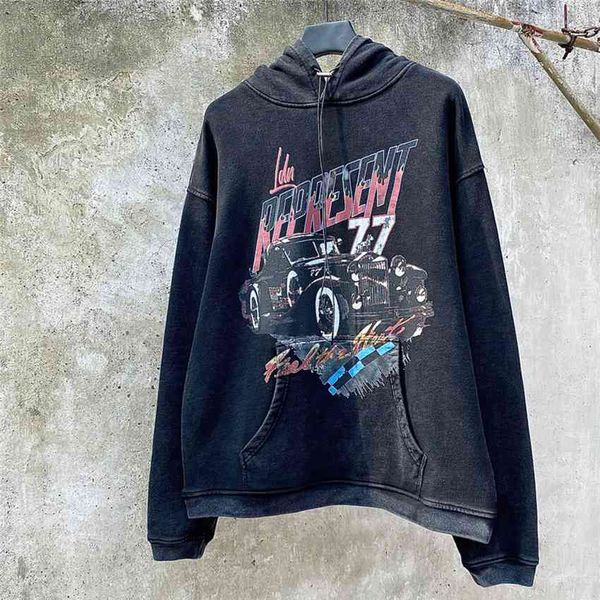 

men's hoodies & sweatshirts hoodie, men's and wo, adjustable shoelaces, retro style, the heat series, scale 1:1, Black