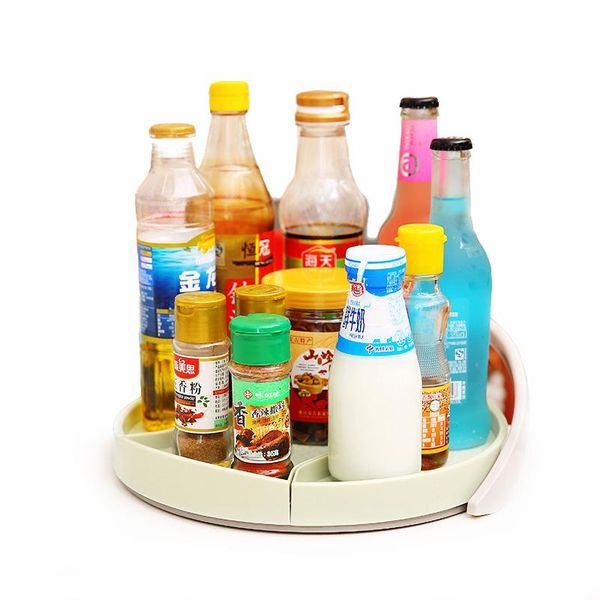 

kitchen storage & organization zorasun portable tray round turntable 11 inch lazy susan non-skip cabinet spice rack holder beverage organize