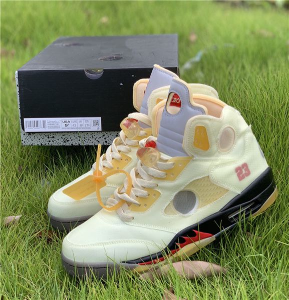 

2021 authentic jumpman 5 sail 5s man basketball shoes muslin fire red off black white zapatos chicago unc bred sports sneakers mens sport tr