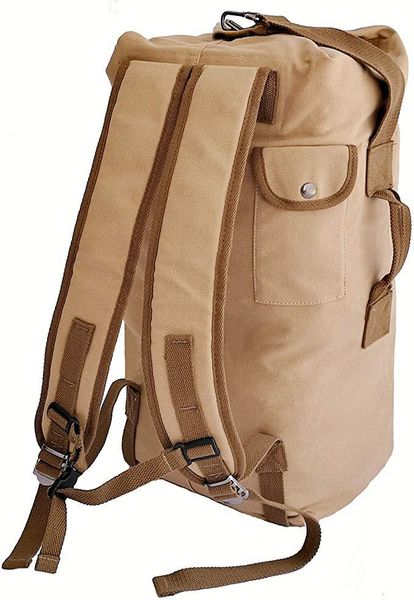 

backpack m152 multifunction brand vintage men leisure travel portable canvas women retro bucket large capacity
