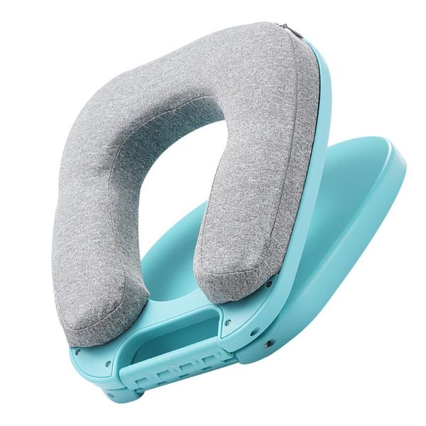 

pillow 1pc office school rest head durable sleeping neck (sky-blue)