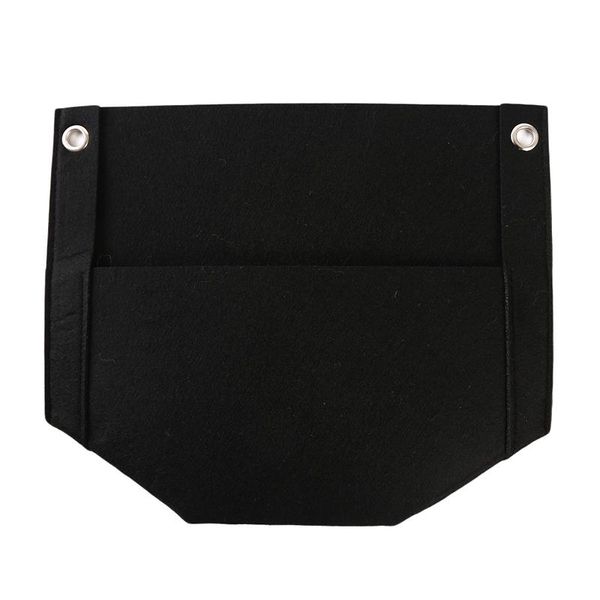 

1pcs garden pockets vertical planter wall-mounted gardening flower hanging felt planting bags indoor growing pot planters & pots