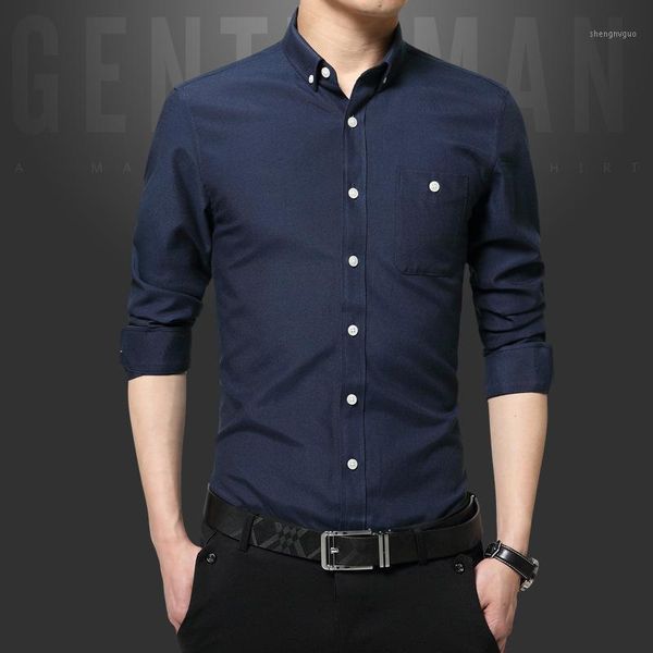 

slim all-match good fabric men social formal shirts turn-down collar comfortable male business casual dress fashion design men's, White;black