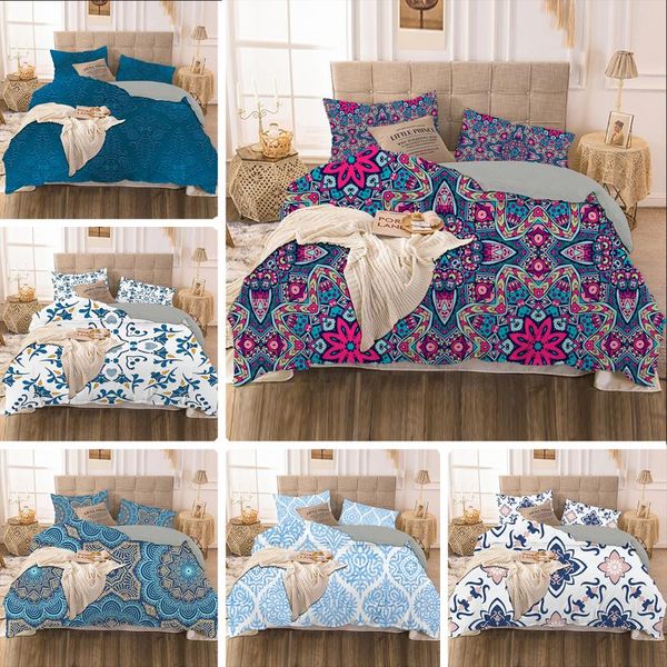

bedding sets 3d bohemia printed set nordic style traditional double bed duvet cover luxury  king size comforter for home