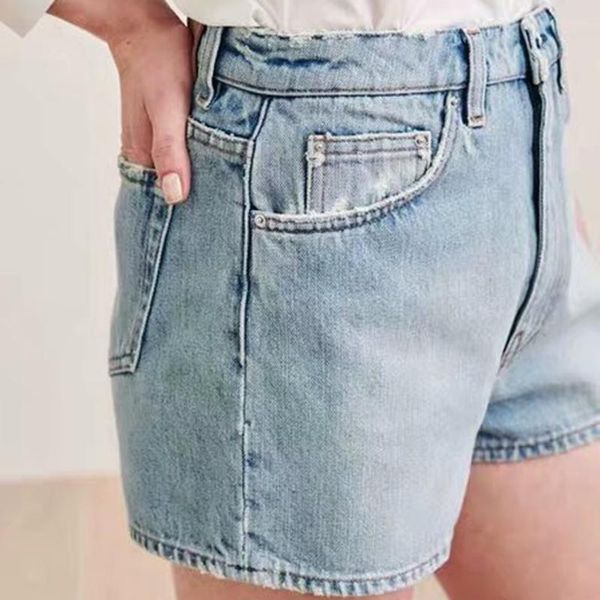

women's hole denim shorts classic vintage low waist blue jeans women casual summer ladies slim for female, White;black