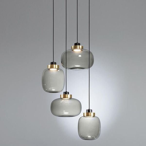 

pendant lamps modern led stone hanglamp chandelier luminaria pendente commercial lighting kitchen fixtures living room bedroom