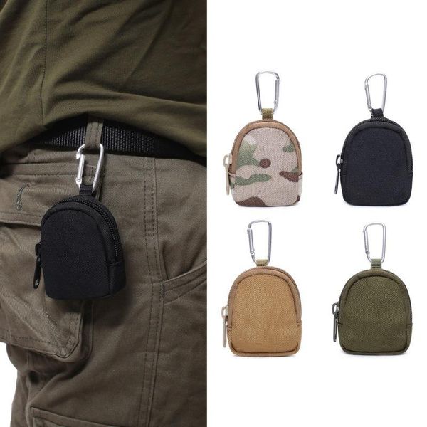 

outdoor bags 1000d nylon tactical bag molle utility functional practical coin purse military key earphone pouches