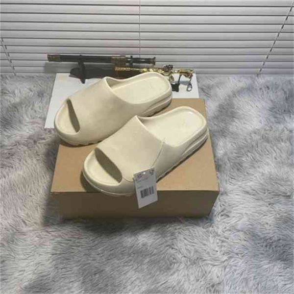 

fashion brand slippers foam men super great quality runner outdoor basketball football soccer sneakers sports sandal summer bedroom party mw, Black