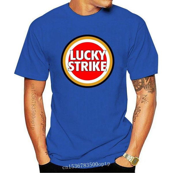 

men's t-shirts zlucky strike cigarettes retro t-shirt pre-cotton tee shirt for men t 2021 summer 100% cotton fashion classic, White;black